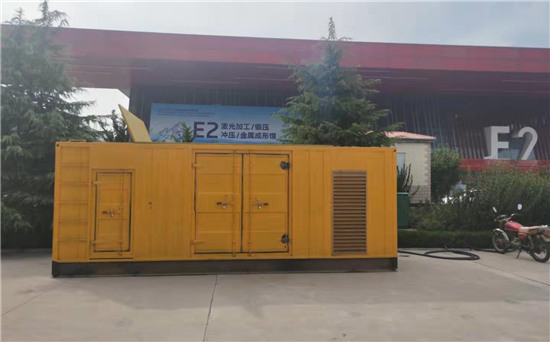 安源1200KW发电机出租
