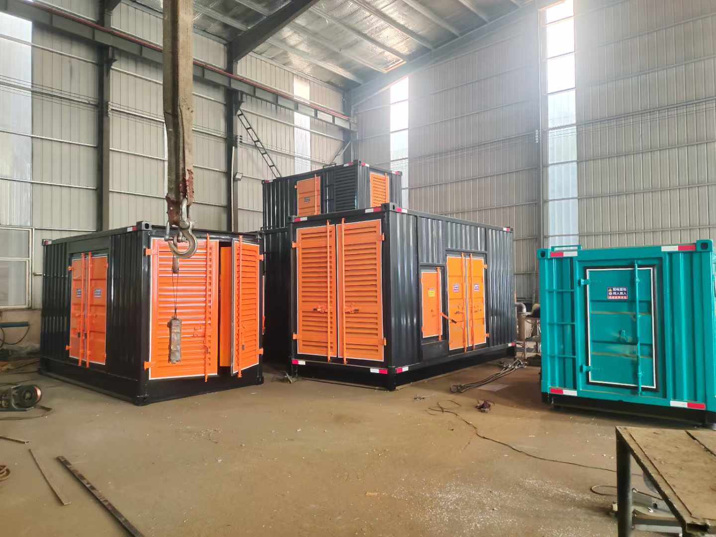 安源500kw柴油发电机组可以带动多少功率设备？