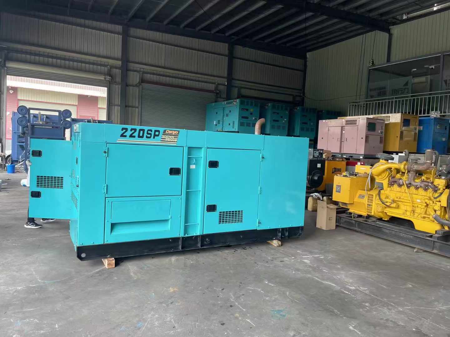 安源600kW柴油发电机组带载能力？